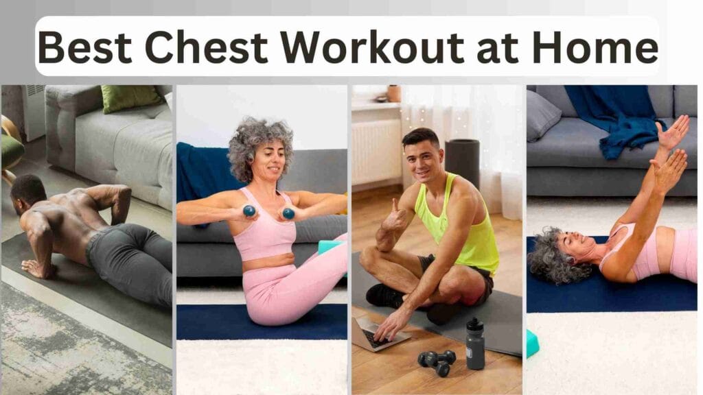 Best Chest Workout at Home (No Equipment & With Weights)